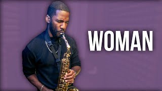 Woman  Saxophone Cover by Nathan Allen [upl. by Kired]