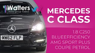 Mercedes C Class 18 C250 Blueefficiency Amg Sport [upl. by Elna]