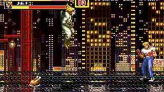 Streets of Rage 2Bare Knuckle II Boss 2 Jet [upl. by Laurinda813]