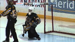 2016 Canadian Broomball Championships  Round Robin Quebec Sphinx vs Manitoba Bisons [upl. by Hale]