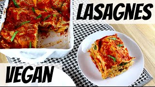 LASAGNES VEGAN  Ricotta Épinards Healthy [upl. by Tham]