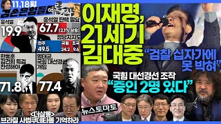 김어준의 겸손은힘들다 뉴스공장 2024년 11월 18일 월요일 김기성 뉴스토마토 편집국장 THE살롱 김진해 여론조사 김민석 동네사람들 [upl. by Collis]