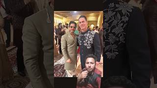 John Cena amp Shah Rukh at Ambanis wedding shortvideo johncena [upl. by Beasley]