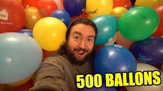 500 BALLONS IN PALUTENS RAUM [upl. by Bradney]