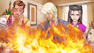 Turnabout Fire ObjectionlolAce Attorney [upl. by Nemzaj]