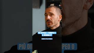 Più difficile Europeo o Mondiale Per Bonucci non ci sono dubbi 👁️🤝 [upl. by Eldred]