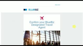 BlueBiz Designated Travel Agent Product [upl. by Ecirad]