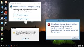 How to Fix All Windows Installer Not Working Errors [upl. by Nyliret717]