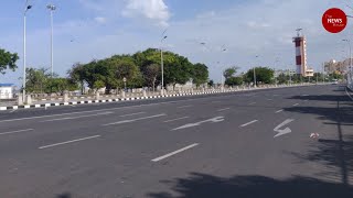 Day 1 of Chennai lockdown sees a mostly deserted city [upl. by Geoff312]