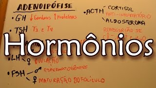 Hormônios e suas funções [upl. by Dera]