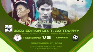 23RD EDITION DR T AO TROPHY  TUENSANG VS KIPHIRE  LOYEM MEMORIAL ASTRO TURF TUENSANG [upl. by Wehttam]