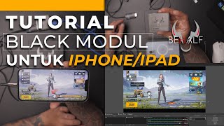 TUTORIAL PEMASANGAN GAME CAPTURE BEHALF BLACK MODUL DI IPHONEIPAD UNTUK LIVE STREAMING GAME MOBILE [upl. by Hermina]