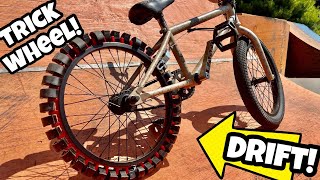 Drift BMX Trick Tire Can I Ride It [upl. by Ragan]