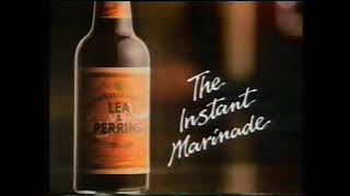 Lea amp Perrins Worcestershire Sauce advert  2nd July 1994 UK television commercial [upl. by Tybi312]