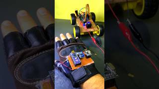 How to Make a GestureControlled RC Robotic Car  DIY Arduino Project Shorts [upl. by Nosydam]