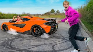 CAUGHT WORLDS STRONGEST MOM STEALING my MCLAREN SUPERCAR [upl. by Azeret]