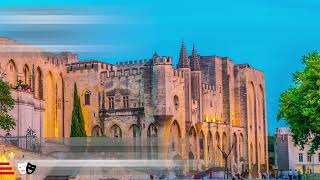 AVIGNON FRANCE  Palais des Papes [upl. by Tepper]