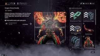 LUNAR New Year 2024 Shopping  All ITEMS Purchased  WARFRAME [upl. by Dias688]