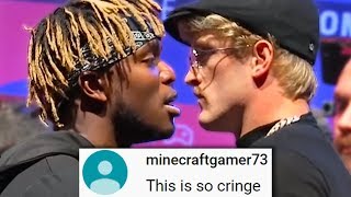 KSI VS LOGAN PAUL CRINGE [upl. by Cornell404]