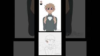 Redrawing my old art myocs drawing artist ocart [upl. by Retsehc]