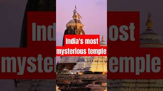 Indias most mysterious templejagganathtemple jagganathpuri mystery facts viralshorts trend [upl. by Yniattirb444]