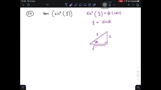 Evaluate the following expressions V3 COS sin 1 tan sin 1 3 [upl. by Hayarahs]