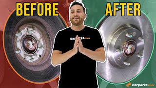 How to replace front brakes rotors and pads Complete guide 🚘 [upl. by Cram]