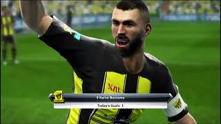 Al Ittihad vs Al Ahli Highlights  PES13 Remastered [upl. by Lehet]