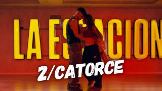 2Catorce  Rauw Alejandro DUOS  Coreografía Pecas Conte [upl. by Ainahpets]