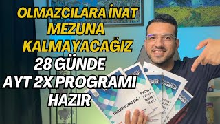 28 Günde AYT Matematiği 2x Hızında Bitir I Mezuna Kalmayacağız I yks2024 [upl. by Cooley]