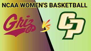 Montana Lady Griz vs Cal Poly Mustangs  20242025 NCAA Womens Basketball Live Score [upl. by Alyakim]