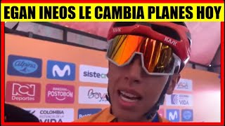 EGAN Bernal INEOS SE SORPRENDE y CAMBIA PLANES en 2024 [upl. by Elo]