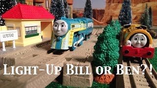 Thomas and Friends Trackmaster Village LightUp Bill amp Ben [upl. by Kurtzig728]