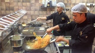 Fastest Chinese food Noodles chef in the world [upl. by Eaver813]