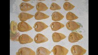 Cappellacci Di Zucca Ravioli o Tortelli Emilia Romagna Ricetta Per Natale [upl. by Dunkin]