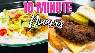 10 MINUTE DINNERS  5 TASTY amp EASY MEALS READY IN 10 MINUTES  Simple Recipes [upl. by Ydnal491]