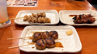 Solo Eating and Drinking at Japanese Izakaya Chains in Tokyo [upl. by Maye]