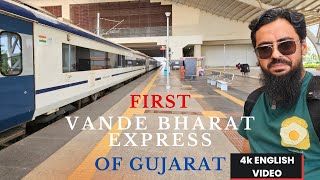 GandhinagarMumbai Vande Bharat 20 Inaugural Journey  Indias Fastest Train [upl. by Llorrac]