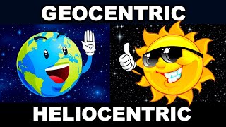 Geocentric and Heliocentric models of the universe [upl. by Keyek]