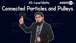 Connected Particles and Pulleys  ASLevel Maths [upl. by Yma]