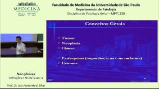 Neoplasias Definicoes e Nomenclatura [upl. by Ojillek399]