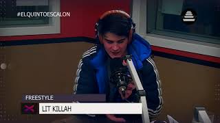 LIT KILLAH se tira un FREE sobre un beat desafiante  El Quinto Escalón Radio 22817 [upl. by Yadsendew777]