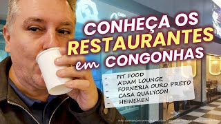 💳FUI CONHECER OS 5 NOVOS RESTAURANTES NO AEROPORTO DE CONGONHAS TUDO DE GRAÇA COM SEU CARTÃO [upl. by Wester987]