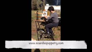 DIY Treadle Scroll Saw from Exercise Bicycle [upl. by Valiant]