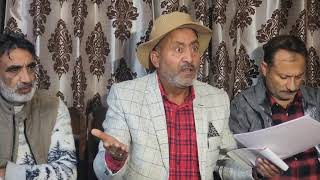 Hot Mix Plant Owners association held Press Conference in Srinagar [upl. by Shiverick]