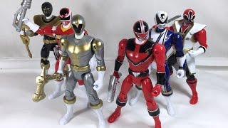 Review Legendary Ranger Action Heroes  Wave 6 Power Rangers Super Megaforce [upl. by Scarito846]