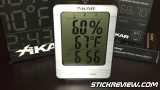 XIKAR PuroTemp Wireless Hygrometer System Review [upl. by Akkimat248]