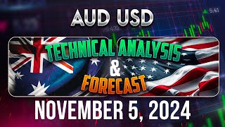 Latest AUDUSD Forecast and Technical Analysis for November 5 2024 [upl. by Jepum]