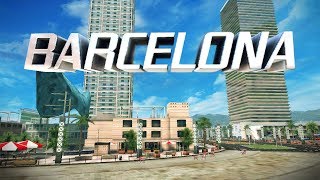 Asphalt 8 Airborne Barcelona FastestShortest Route  TipsampTricks [upl. by Welby]