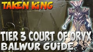 Destiny Taken King  Court of Oryx Antiquated Rune Guide  Balwur [upl. by Adiene692]